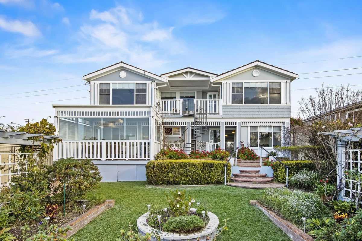 Hamptons-style waterfront home