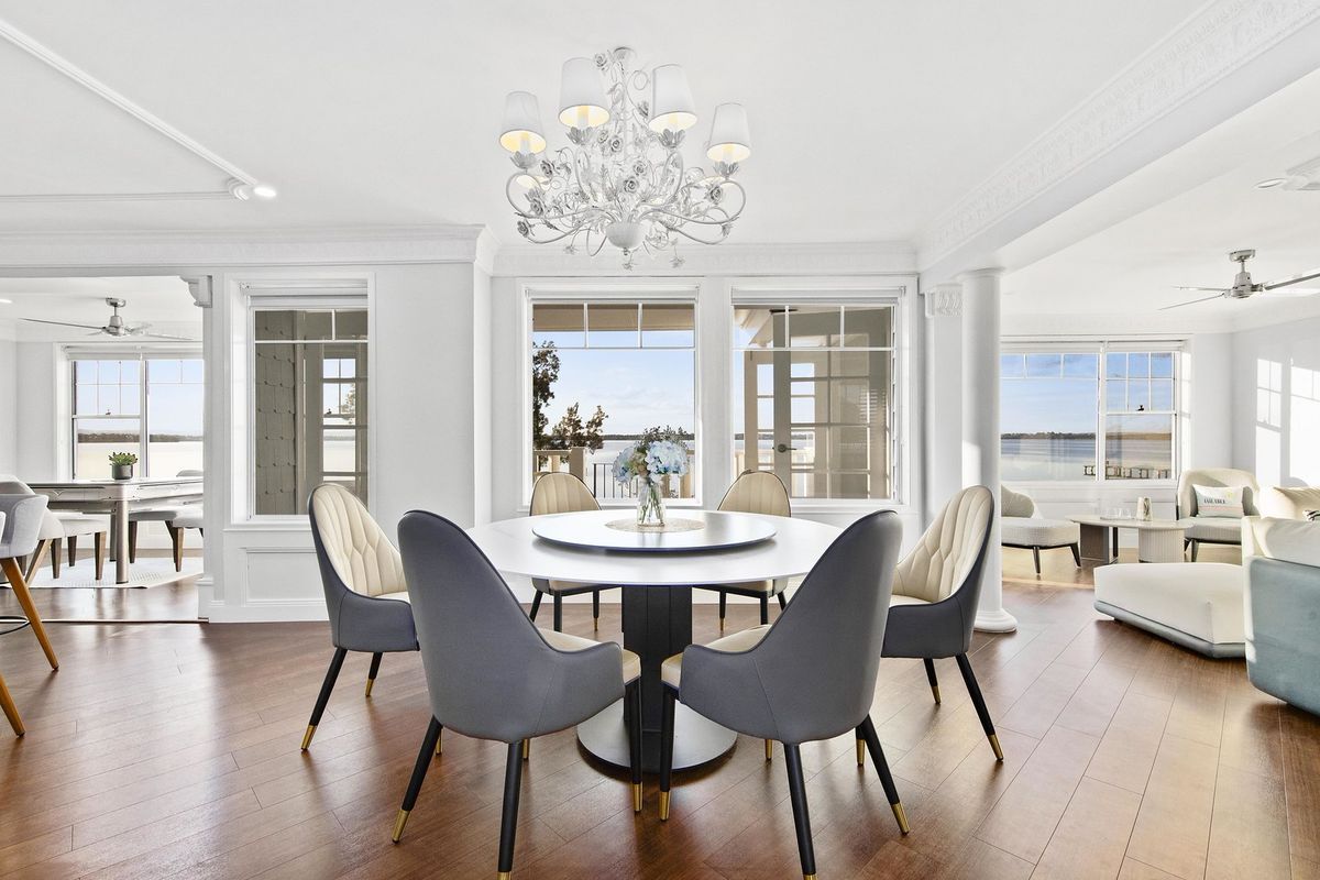 Light-filled formal dining